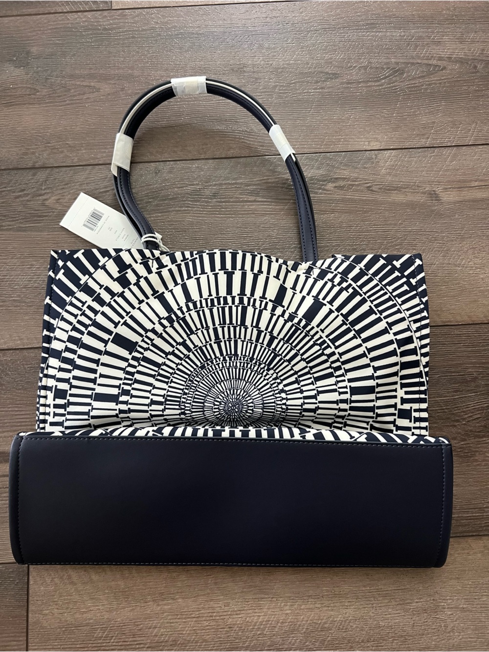 NWT Tory Burch Women's Ella Printed Small Tote - Picture 2 of 7